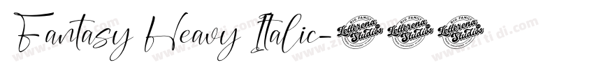 Fantasy Heavy Italic字体转换 Fantasy Heavy Italic字体转换